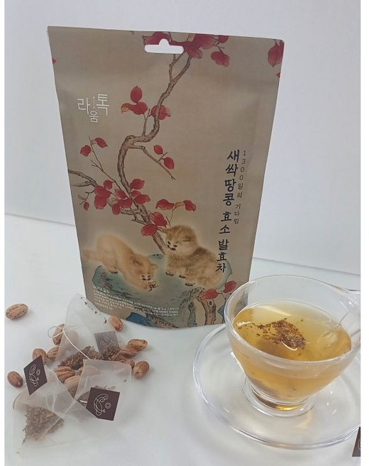 새싹땅콩 효소발효차, 15개입, 18g