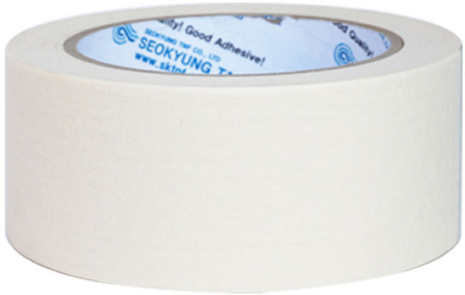 마스킹테이프 48mmX40m/종이테이프 커버링테이프 50mm, 1개