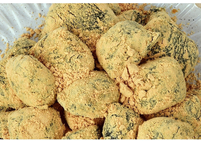 영광은혜떡집 HACCP인증업체 식사대용 개별포장 소포장 쑥떡 쑥인절미 찹쌀떡 80g 소포장 당일생산, 2.4kg, 1개