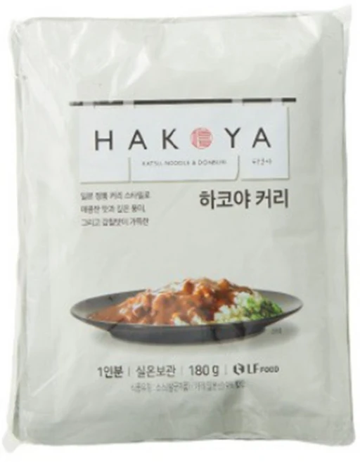 하코야 액상커리, 4개, 180g - 쿠팡