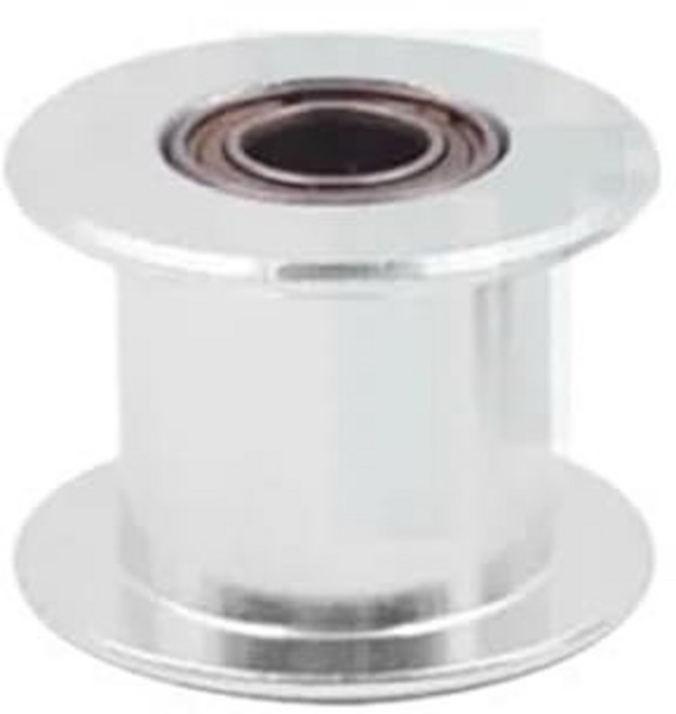 벨트 베어링용 싱글 로우 미니어처 딥 그루브 볼 베어링 1pcs 2GT-AF-20T 보어 3/4/5/6mm 폭 6mm 타이밍 풀리 들러(치아 포함 4mm)