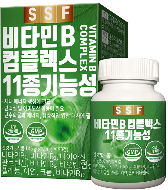 SSF 비타민B 컴플렉스, 1개, 90정