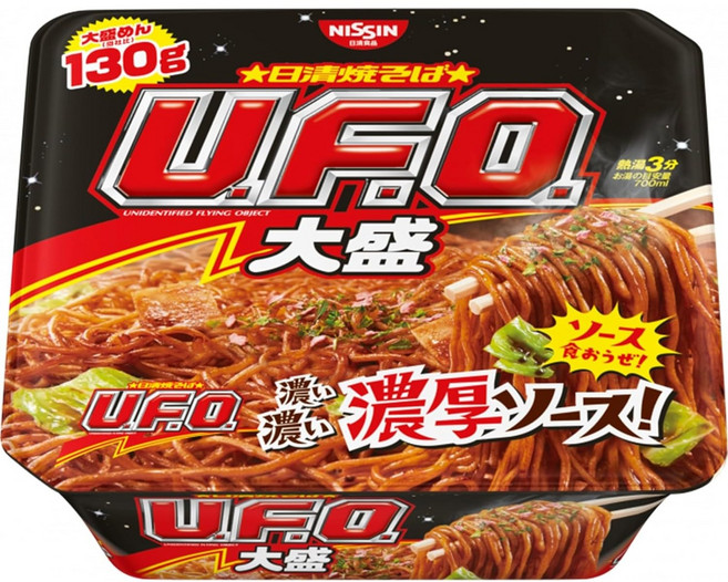 닛신 ufo야끼소바 128gx12 일본 편의점 컵라면