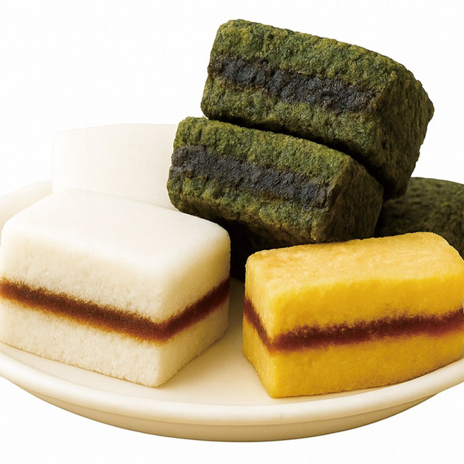 미미스상회 국산쌀 3종꿀설기 (50g) 개별포장 떡, 1개, 750g