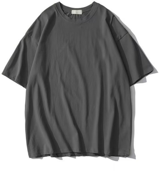 男士純棉圓領休閒短袖素T【M-3XL】