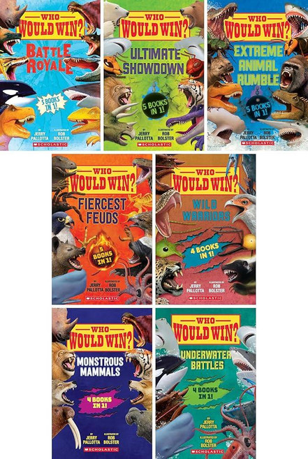 Who Would Win Series Complete Hardcover Collection (7 Books Set) [hardcover]
