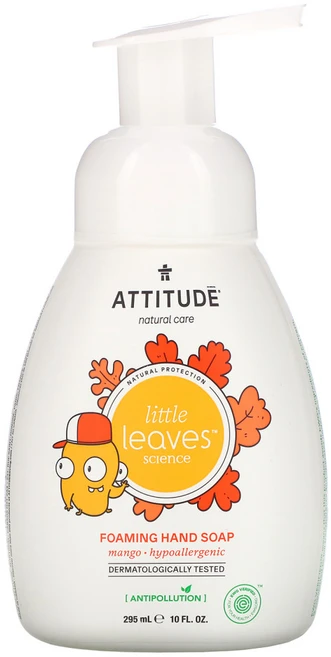 ATTITUDE Little Leaves 사이언스 포밍 핸드솝 망고 295ml(10fl oz) 3팩, 1개, 295ml - 쿠팡