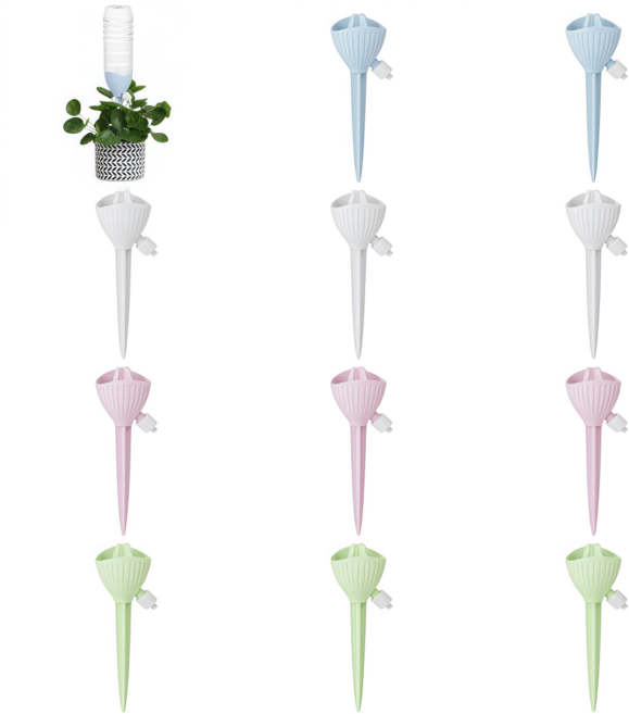 원예가든용품 화분자동급수기 자동 급수기, 다색, 12개