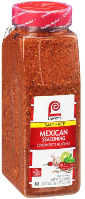 Lawry's 마늘 갈릭 가루 분말 파우더 로우리의 마늘과 시즈닝 20온스 로즈마리 바질 감귤이 어우러진 블렌드 1개 해산물 소 가금류 잡내 제거, 멕시코식