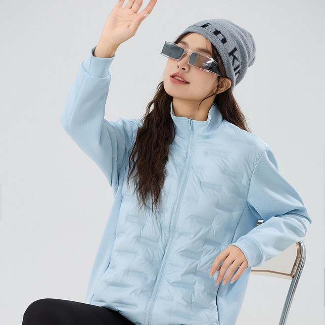 輕便男女款羽絨外套 - 時尚休閒輕薄大碼羽絨服