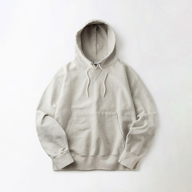 아웃스탠딩 REVERSE HEAVY HOOD SWEAT_1%OATMEAL