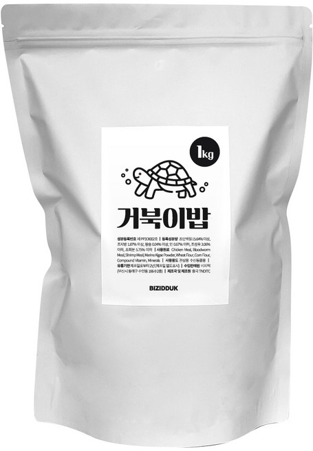 비지떡 거북이밥, 1kg, 1개