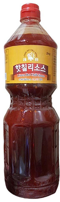 업소용 식당 식자재 재료 레벤 칠리소스 핫 2kg핫칠리소스 업소용칠리소스2kg, 1개, 2kg