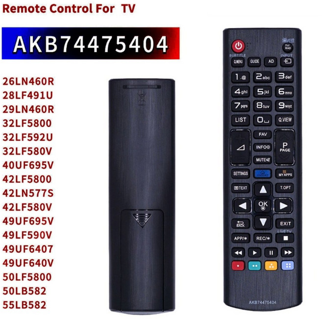 AKB74475404 AKB73715603 49LF590V 50LB582 42LF580V 42LN577S TV용 리모콘, 1개
