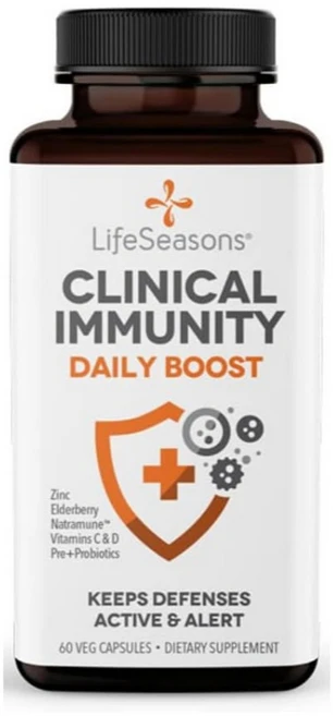 면역 클리니컬 이뮤니티 데일리 부스트 라이프시즌스, 60캡슐, 1개, 60정 - 쿠팡