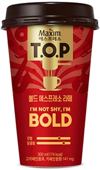 맥심 티오피 볼드 에스프레소라떼 300ml x 20개
