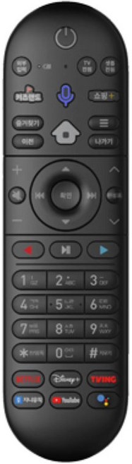 KT 기가지니 AI 리모컨 TV 정품 새상품 지니티비 셋톱박스1/2/3 호환, 1개