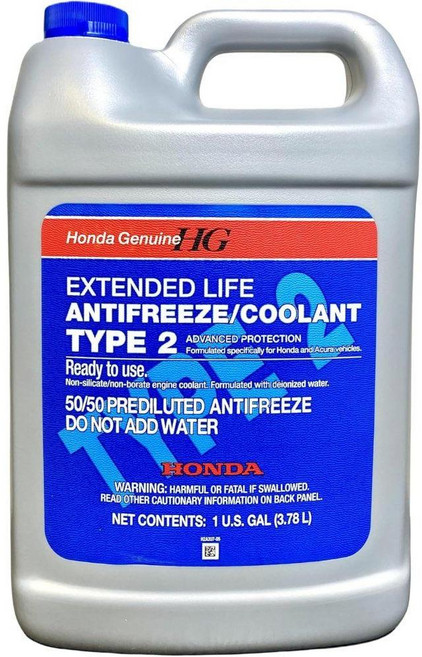 Honda 정품 수명 연장 부동액/냉각수 유형 2 50/50 1갤런
