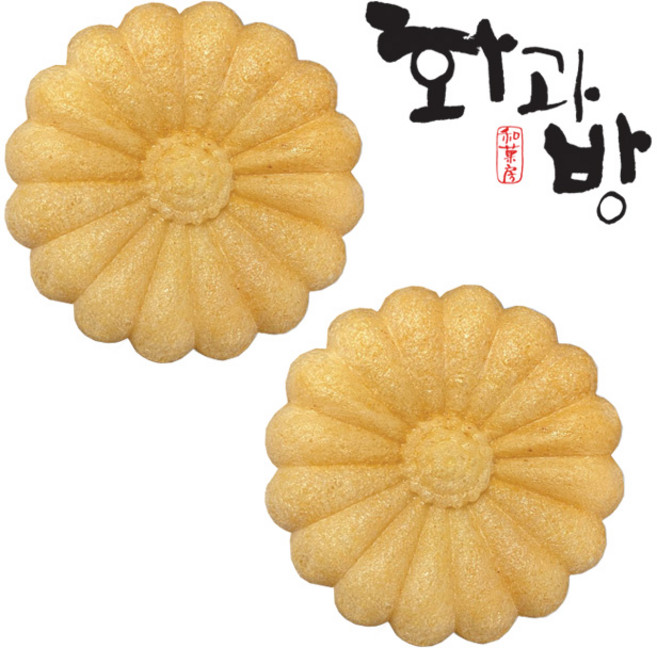 화과방 찹쌀모나카 깍지 52개 (갈색), 1개, 130g