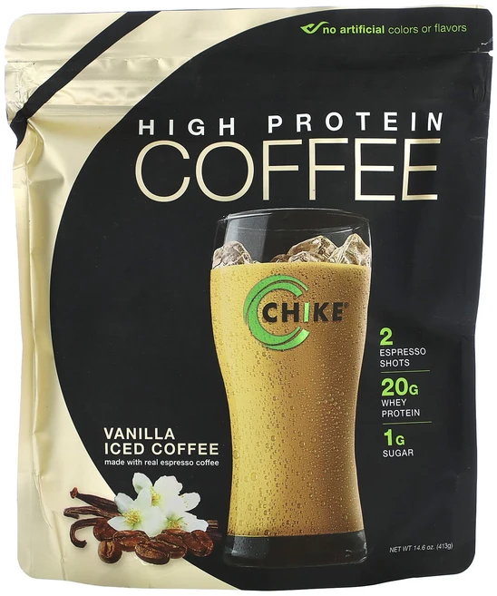 몸관리하세요 겨울입니다 Chike Nutrition 하이 프로틴 아이스 커피 바닐라 413g(14.6oz) 특별관리진행, ChikeNutrition하이프로틴아이스커피바닐라413, 413g, 1개 - 쿠팡