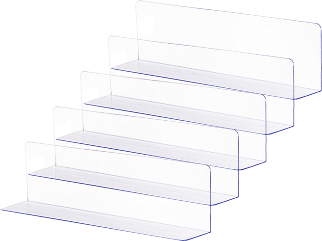 디피하우스 쇼파밑 침대밑 틈새 가림막 막이, 5개, 투명 ( 40 x 3 x 12cm)