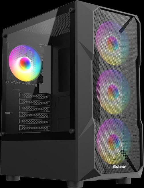 協明 AINAR 艾納爾 Crystal R11 ARGB 機殼 ATX, 1個