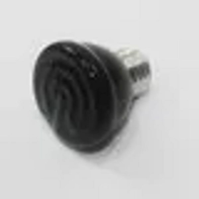 거북이 뱀 도마뱀용 파충류 가열 램프 E27 세라믹 적외선 히터 화상 방지 케이지 병아리 부화로부터 보호 100W, 220V 100W 50mm, 1개