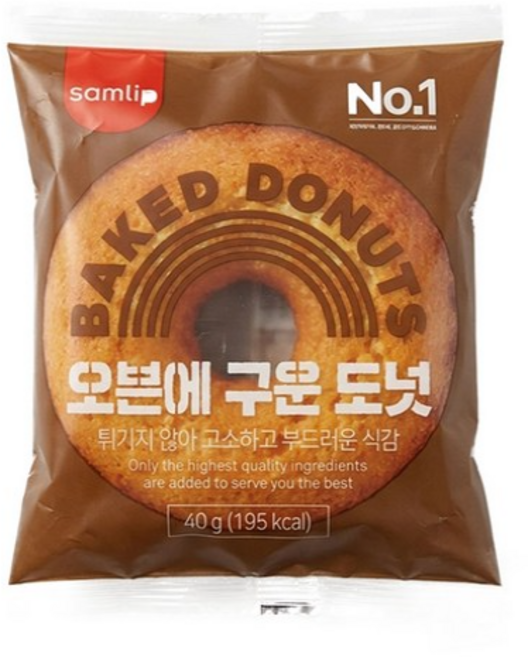 삼립 구운도넛, 40g, 20개