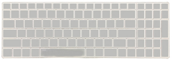 카라스 주연 리오나인 L9W36W/WUP/WUP1T 16인치 키보드 보호커버 모음, 파인스킨(L9W36WUP), 1개