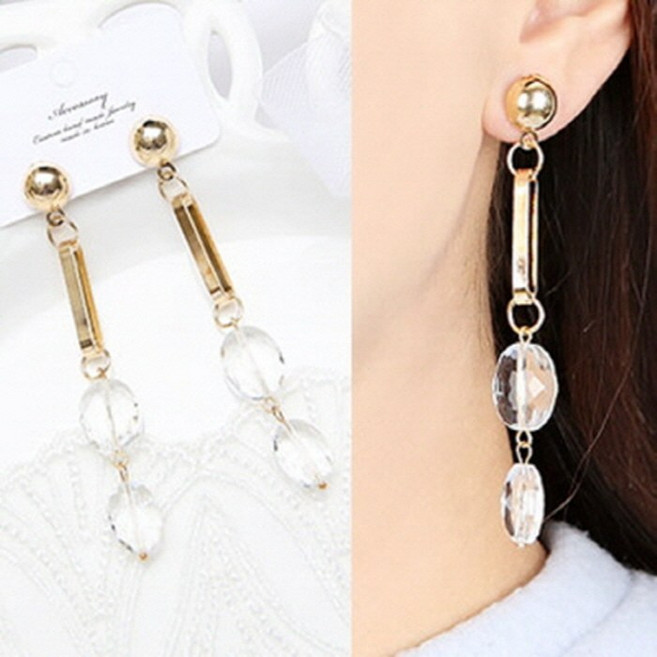 카밀라 [당일발송] 골드블라인드 귀걸이