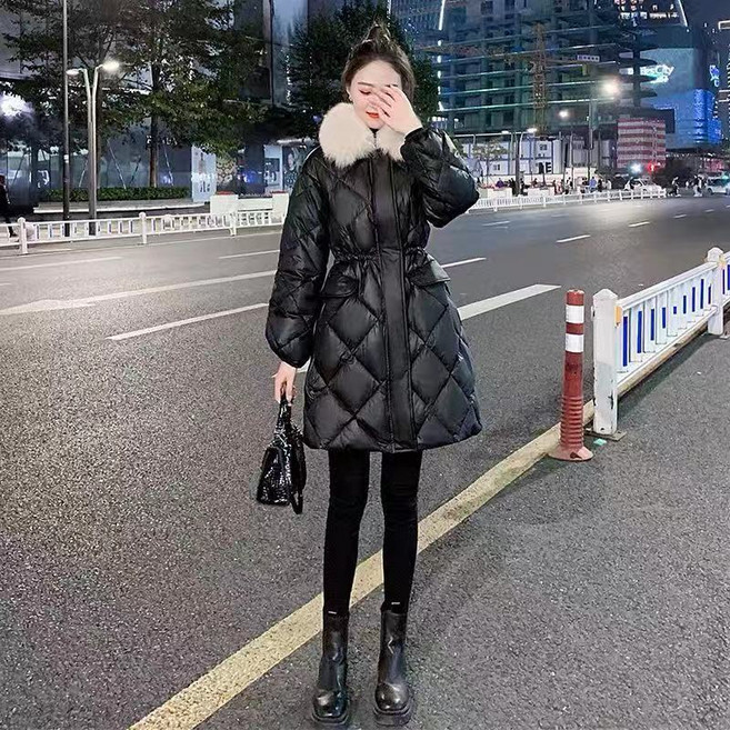 여성 패딩 롱 겨울 보온 코트 women's down padded jacket No.15ToYg