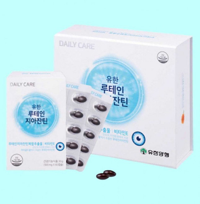 도모아 유한양행 루테인지아잔틴 500mg 120캡슐+60캡슐 6개월, 1개, 1정
