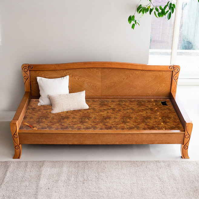 현대의료기 100SF(넝쿨) 황토숯볼 온열 흙쇼파