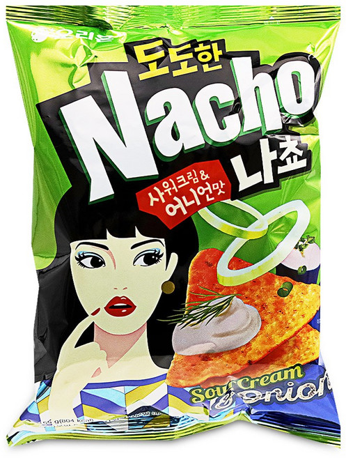 오리온 도도한나쵸 사워크림 어니언 155g, 1개