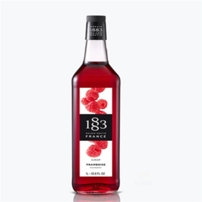 유리상 라즈베리시럽 1000ml 1883 카페음료 산딸기에이드 칵테일시럽, 1