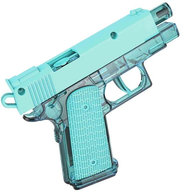 새로운 M1911 권총 물총 장난감 여름 수영장 파티 해변 슈팅 게임 야외 장난감 소년과 소녀를위한 생일 선, 06 Green Guns