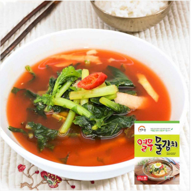 자연미가 열우물 열무 물김치 10kg (5kgx2팩), 5kg, 2개