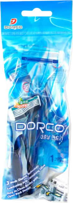도루코윈 3중날 면도기 1P, 1개입, 3개