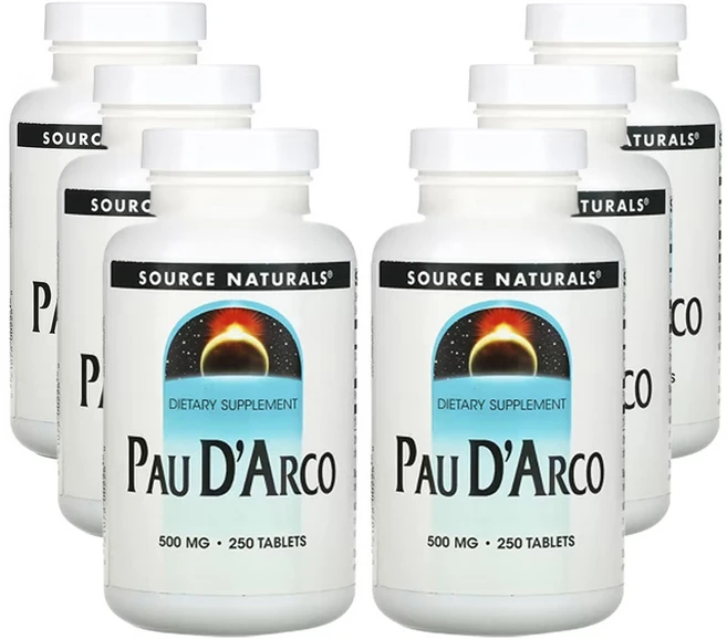 소스네츄럴스 포 디'아르코 500mg 250정, 6개 - 쿠팡