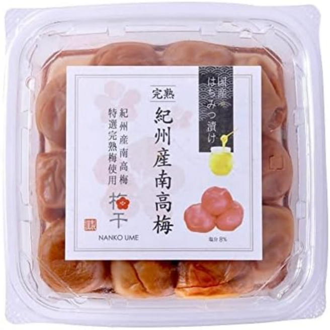 프리미엄 저염 기슈 난코우메 꿀 절임 우메보시, 1kg, 1개