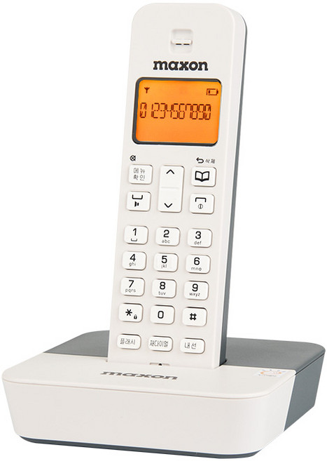 [2세대] 가정용 사무용 업무용 무선 전화기 1.7기가 고성능, MDC2025