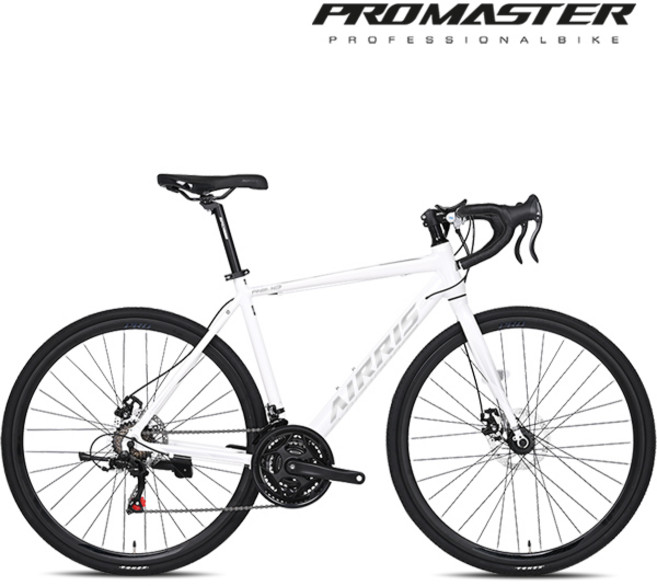2025 프로마스터 로드자전거 에어리스R2.1D 700C 시마노21단 디스크브레이크, 에어리스R2.1D 380, 화이트, 미조립+소형공구, 1개