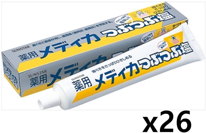 일본 선스타 소금치약 170g 12개, 26개