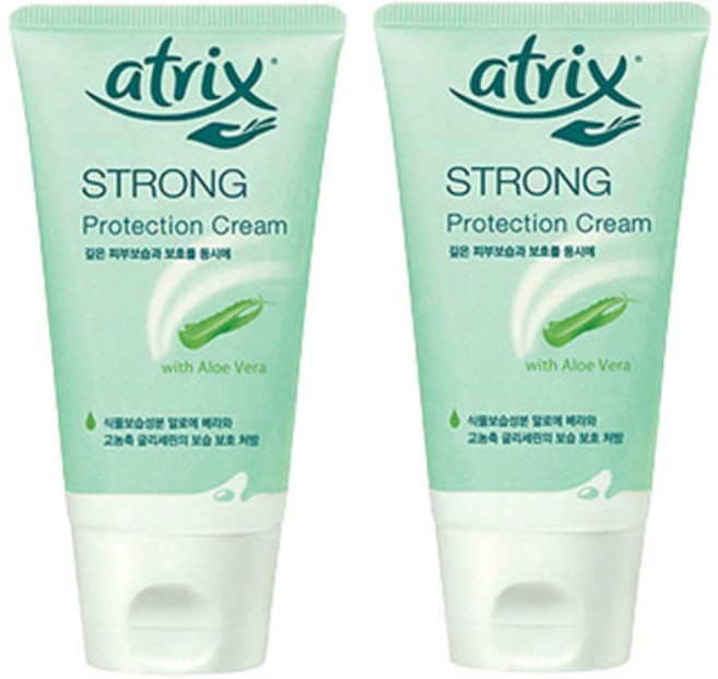 아트릭스 스트롱 프로텍션 핸드크림 알로에베라, 75ml, 2개