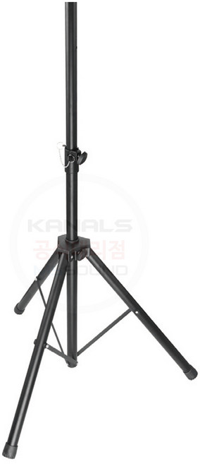 2중 안전고리 대형 스피커스탠드 ST206 스틸 3.5kg 스피커거치대 스피커삼각대 1개