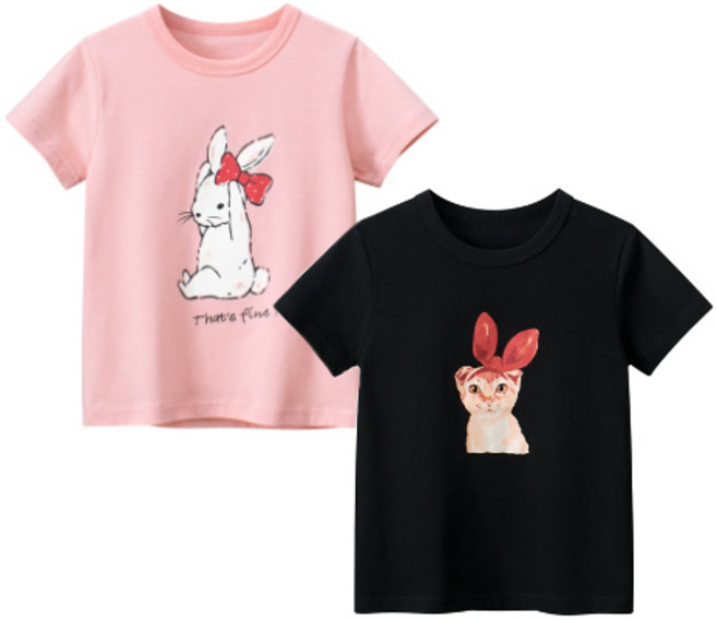 뉴걸반팔티셔츠1+1