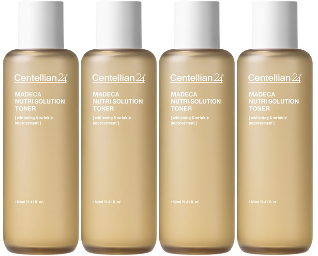 센텔리안24 마데카 뉴트리 솔루션 토너, 4개, 160ml