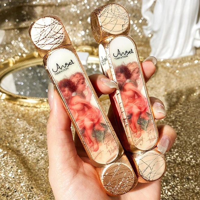 립글로우 천사의 유혹 립 스틱 메이크업 이집트 바람 매직 10 색 립스틱 매트 화이트 논스틱 컵 3 뷰티, 1개 - 쿠팡