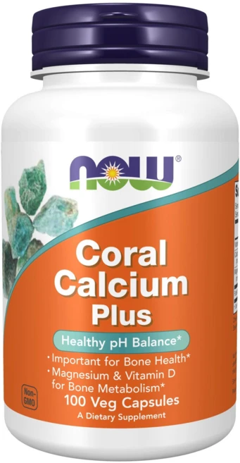 나우푸드 코랄 칼슘 플러스 베지 캡슐 글루텐 프리, 알약/캡슐, 범용, 100정, 1개 - 쿠팡