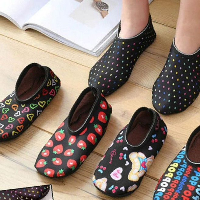 안감 기모 미끄럼 방지 따뜻한 실내 방한 덧신 OC_0322TG